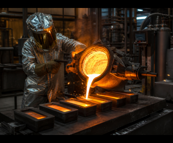Gold refining operations